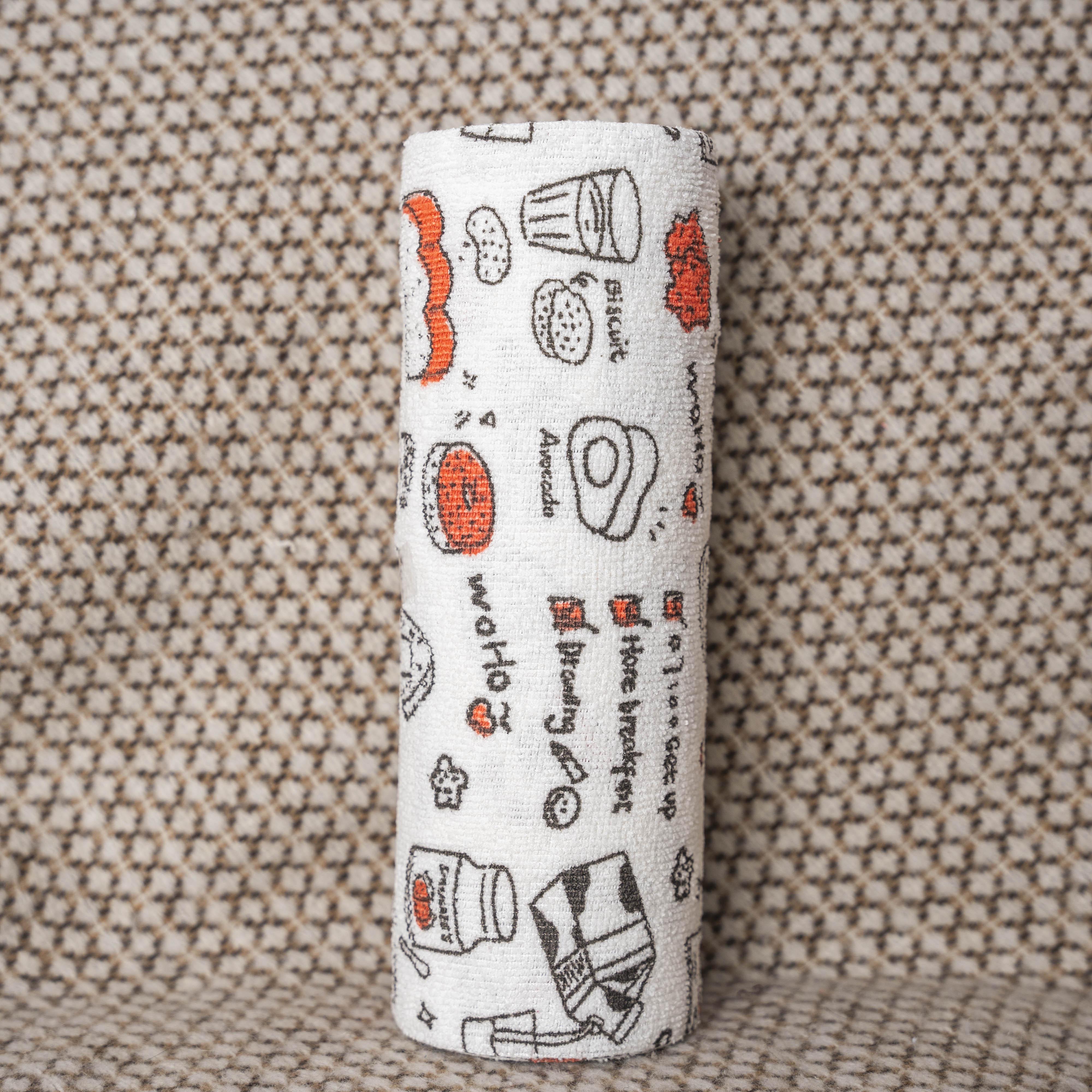 Салфетки кухонные отрывные 25х25 см Белый (88964)