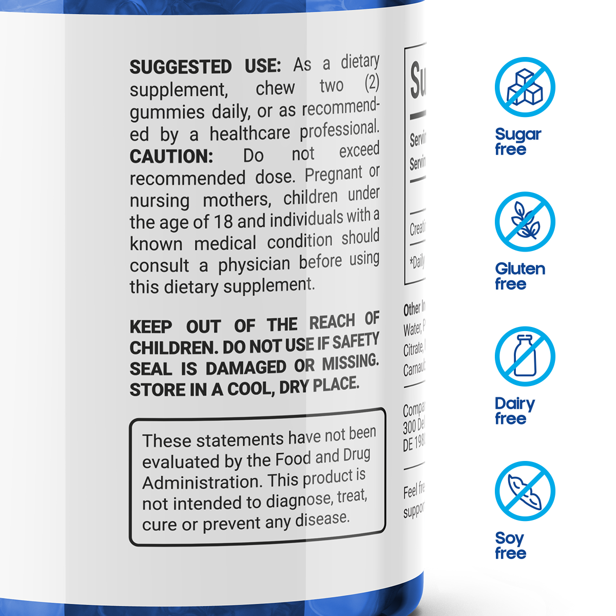 Креатин моногидрат Bel Tono 60 жев. таб. 3000 мг - фото 2 Креатин моногидрат Bel Tono 60 жев. таб. 3000 мг - фото 2