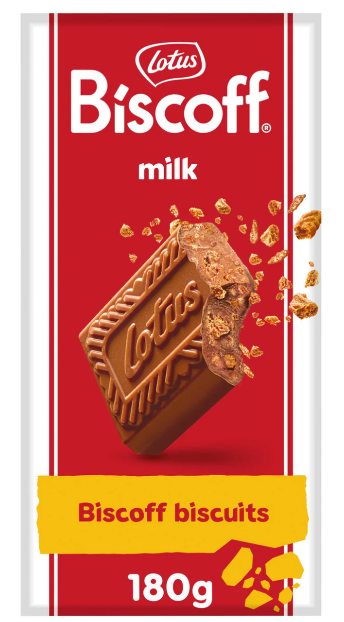 Шоколад с печеньем Lotus Biscoff Biscuit Chocolate Milk 180 г (2589271414) Шоколад с печеньем Lotus Biscoff Biscuit Chocolate Milk 180 г (2589271414)