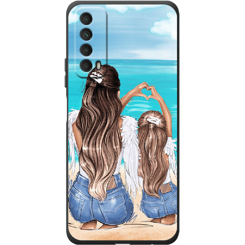 Чохол Boxface Huawei P Smart 2021 Family Vacation Чорний силікон (41133-up2380-41604)