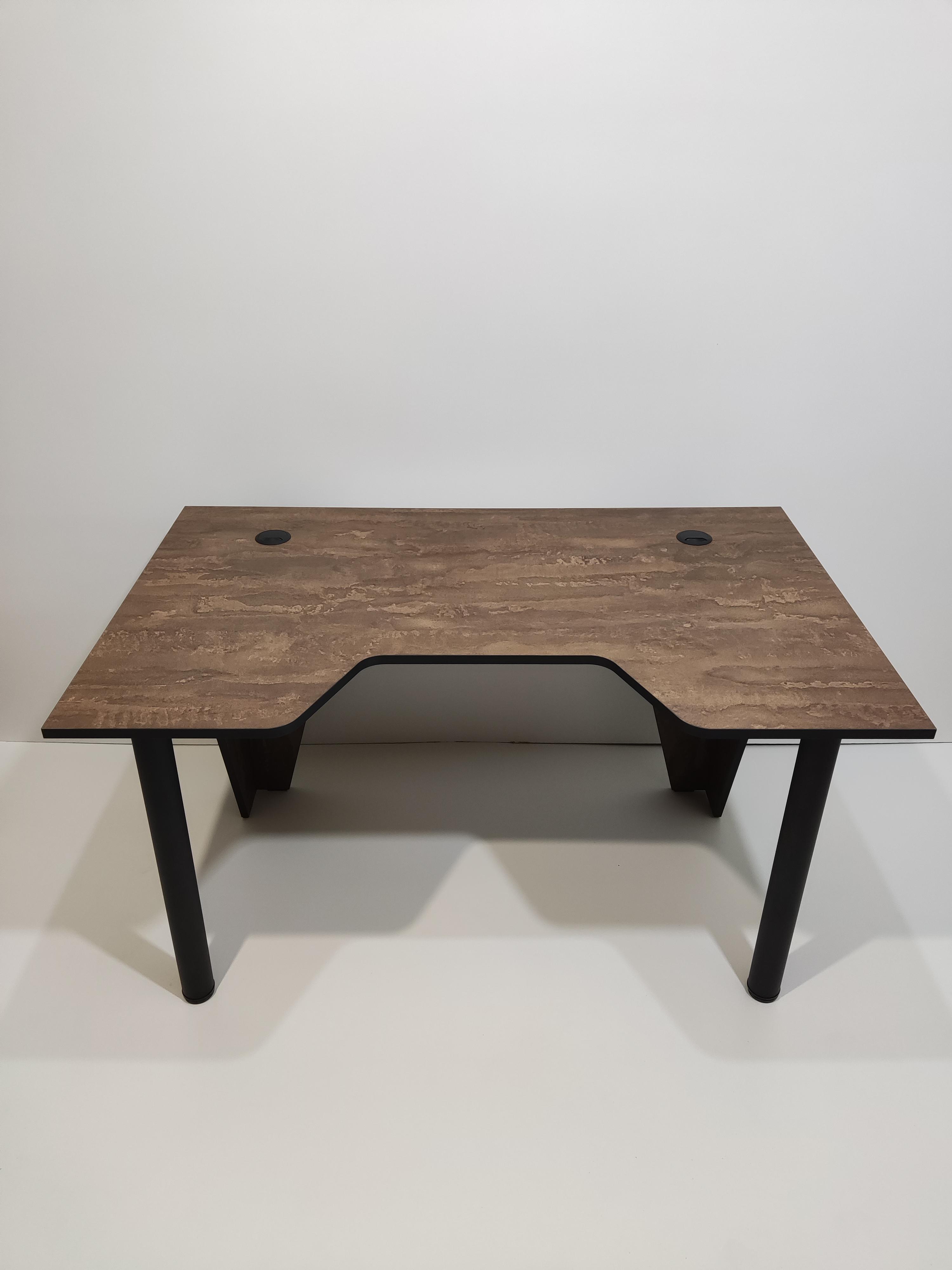 Стол компьютерный геймерский игровой PlayStol Model 2 1300х800х730 мм Ржавый камень Стол компьютерный геймерский игровой PlayStol Model 2 1300х800х730 мм Ржавый камень