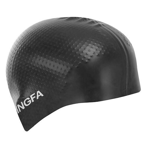 Шапочка для плавання Yingfa C0068 силіконова Чорний (33093100)