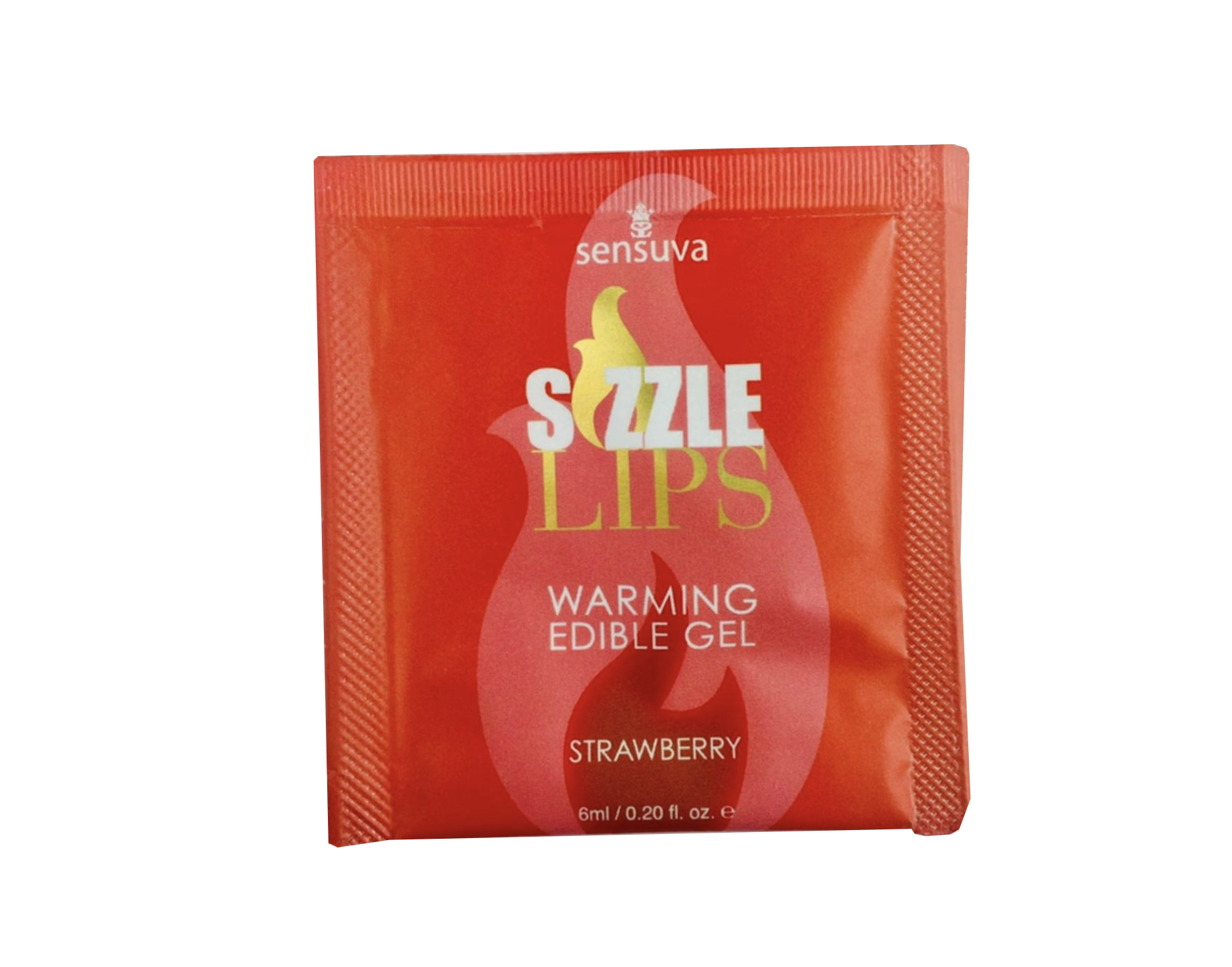 Пробник массажного геля Sensuva Sizzle Lips Strawberry 6 мл Пробник массажного геля Sensuva Sizzle Lips Strawberry 6 мл