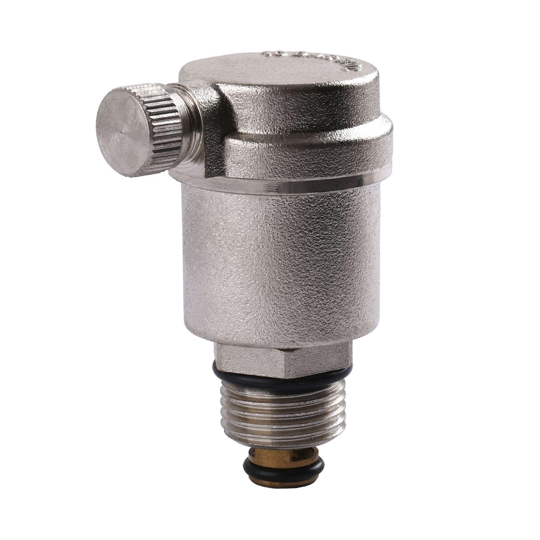 Воздуховод автоматический плавающий с клапаном 1/2" NR-5049 Nickel (000008560)