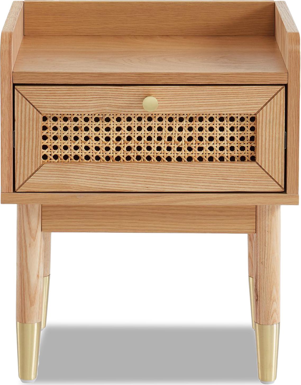 Тумбочка приліжкова Solana 1 ящик Natural wood (15073)