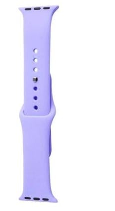 Браслет силиконовый для Apple watch 38 мм/40 мм/41 мм Light Violet (000556477)