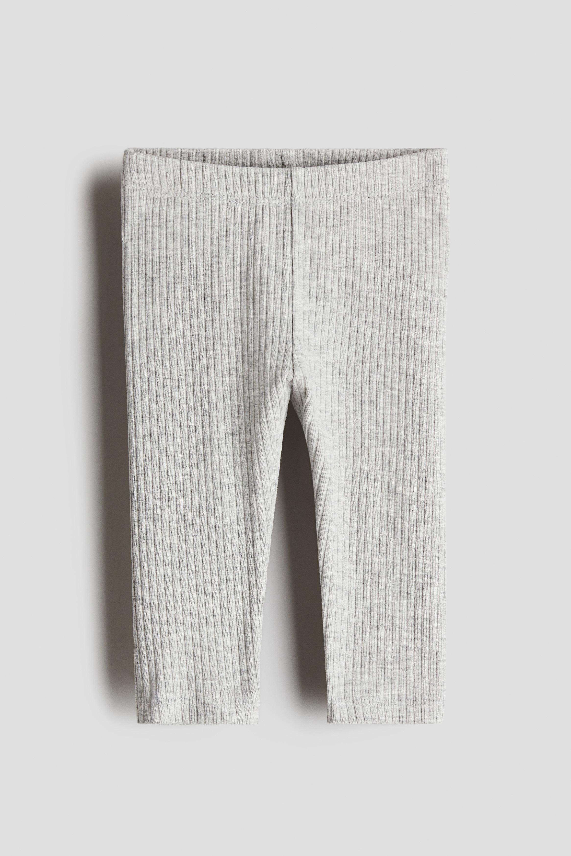 Лосины H&M рубчик 62 см Серый (1265207)