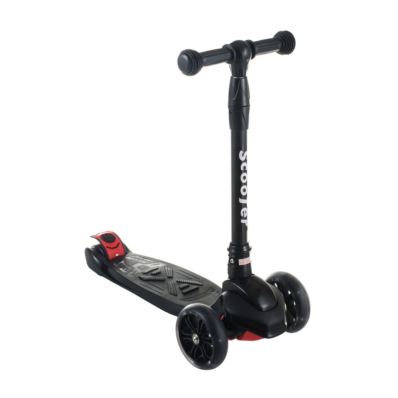 Детский самокат SF508 Black (6300622) - фото 1 Детский самокат SF508 Black (6300622) - фото 1