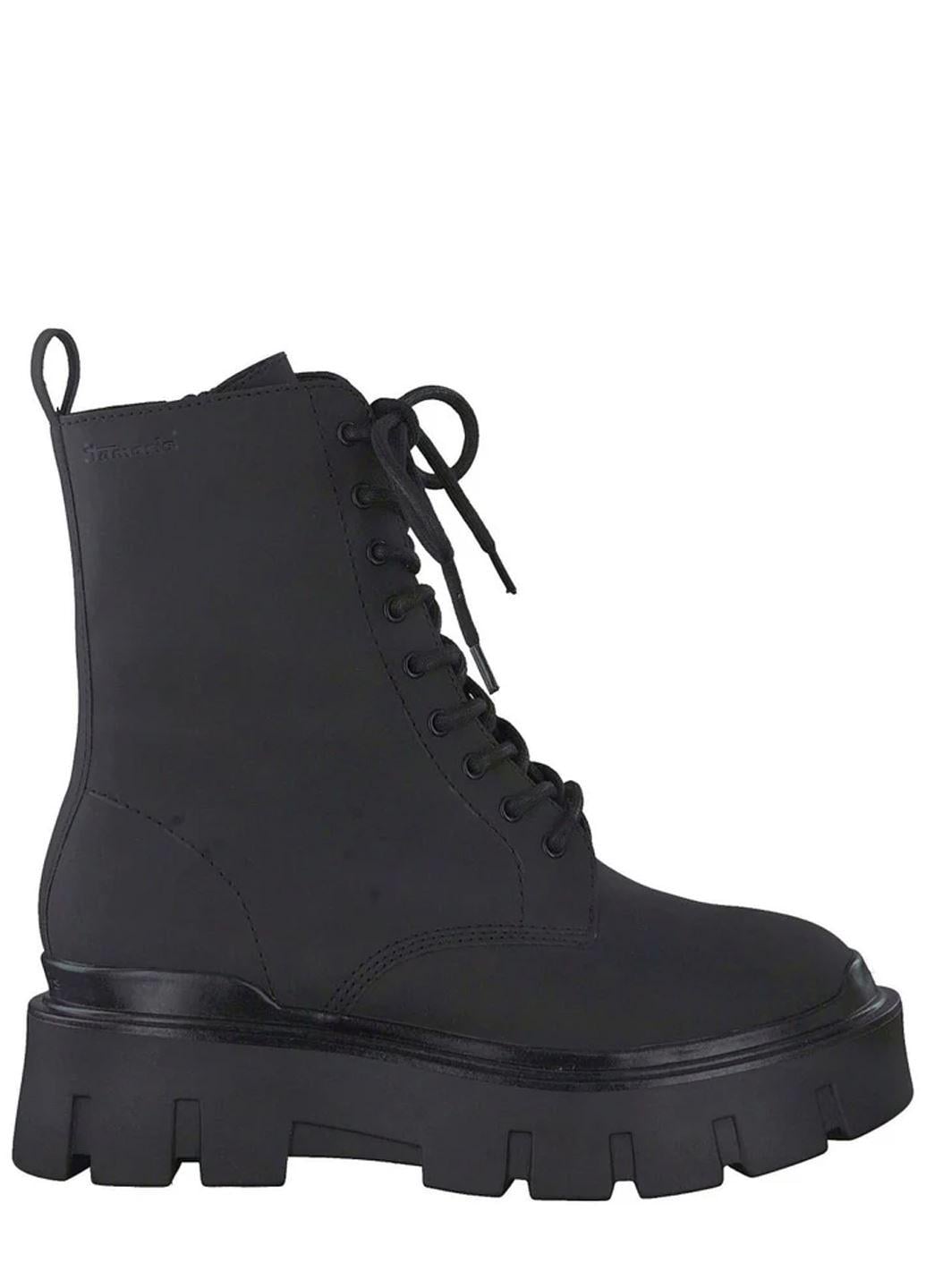 Ботинки женские Tamaris синтетические р. 38 Черный (FS00055-02)