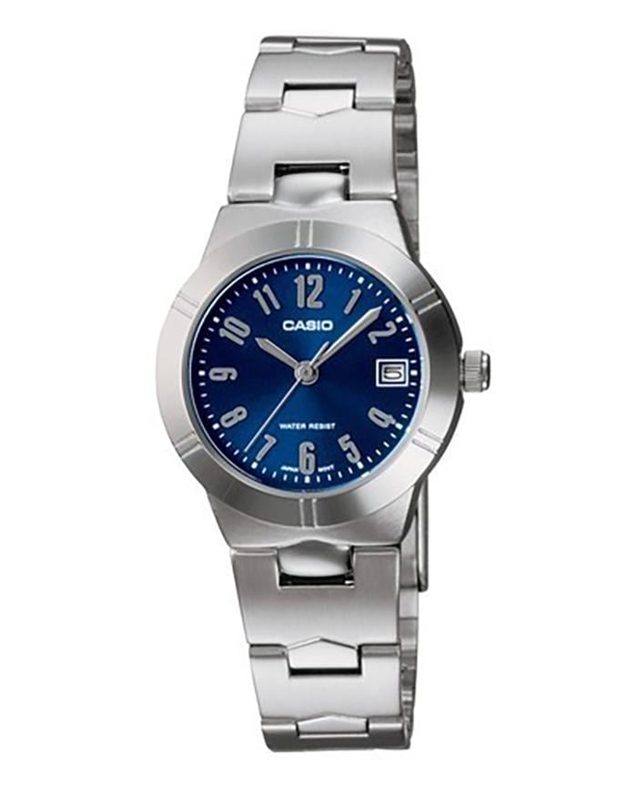 Наручний годинник жіночий Casio LTP-1241D-2A2 Lady Timeless Collection Синій (2896046600) Наручний годинник жіночий Casio LTP-1241D-2A2 Lady Timeless Collection Синій (2896046600)