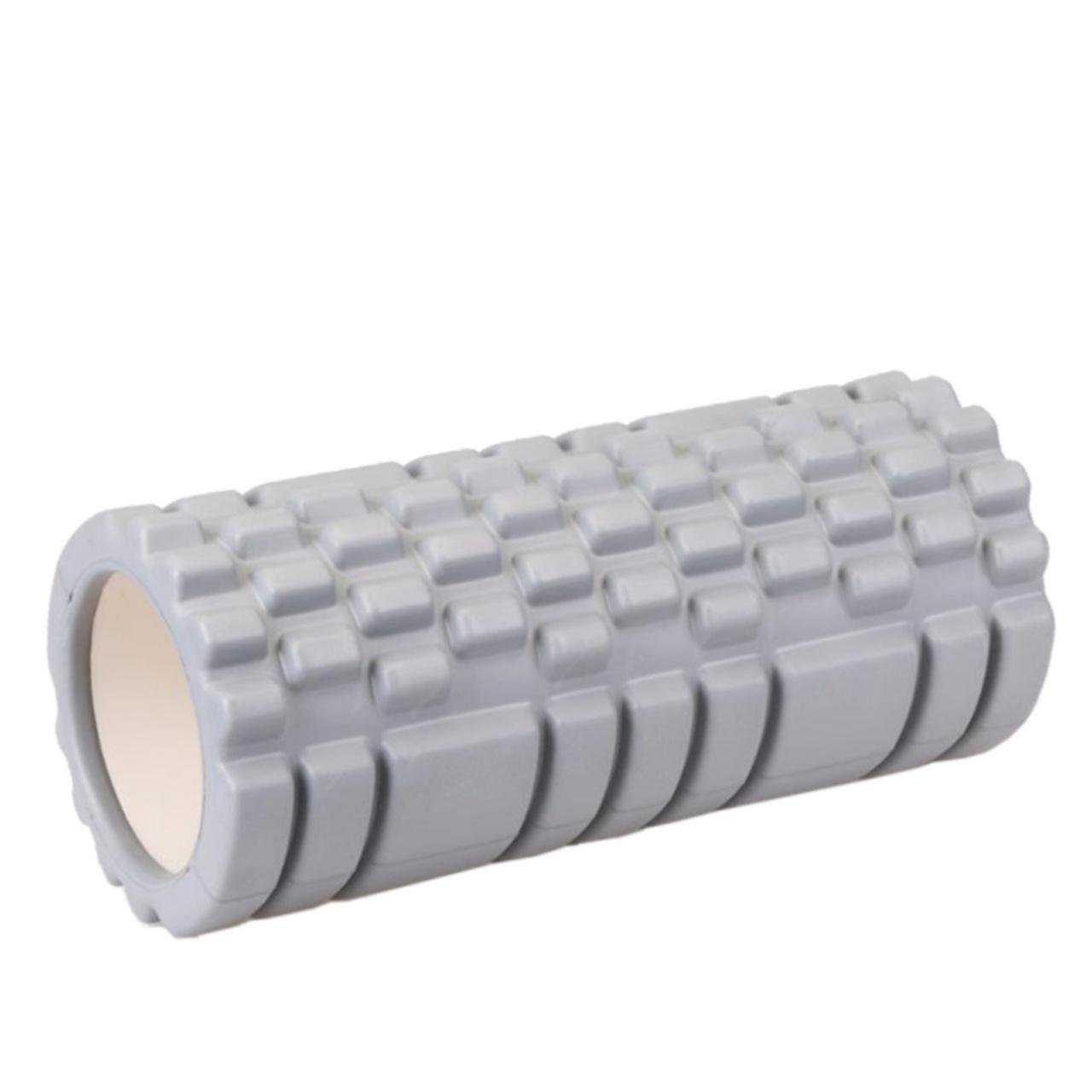 Ролик массажный Standard МФР 33 см Серый - фото 1