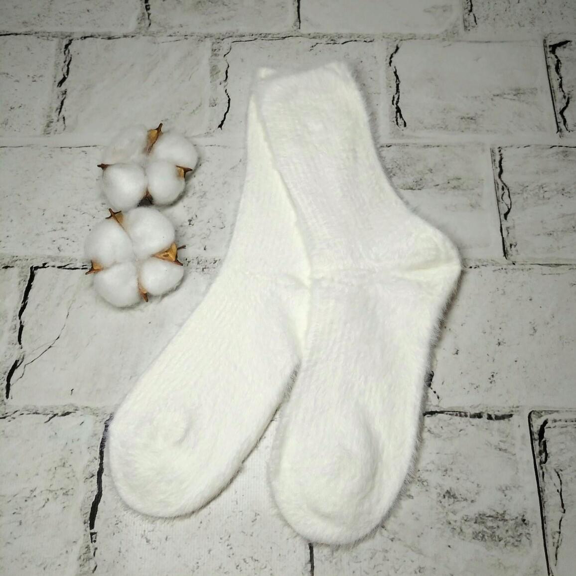 Термоноски женские норка/кашемир высокие р. 36-41 Молочный (8541-1) Термоноски женские норка/кашемир высокие р. 36-41 Молочный (8541-1)