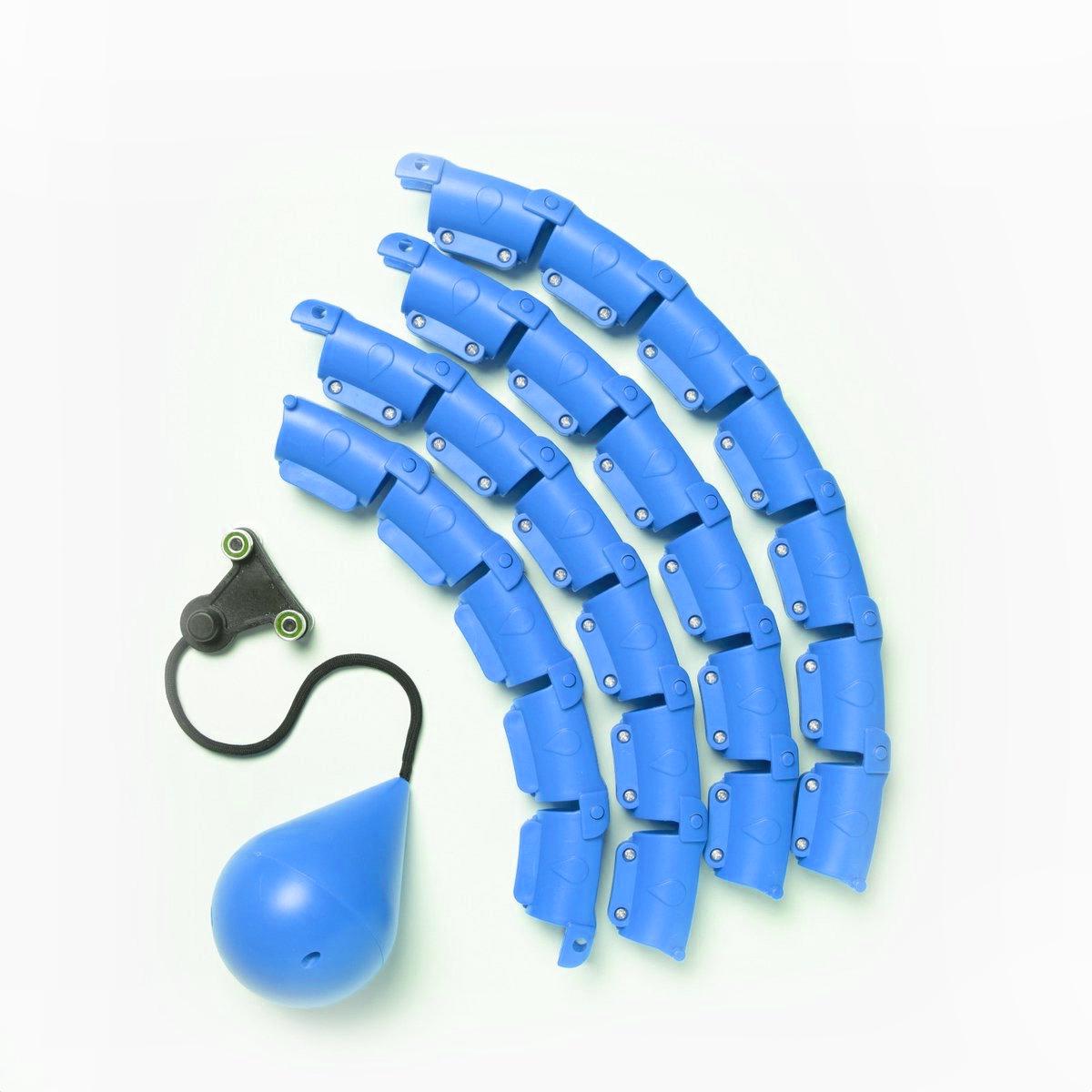 Хулахуп для схуднення Hoola Hoop Massager Синій (1010305-Blue) - фото 6