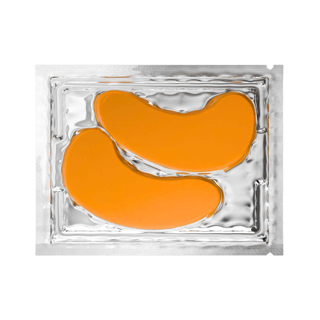 Патчи гидрогелевые энергетические под глаза KYSEN` с экстрактом тыквы 2 шт. (8135)