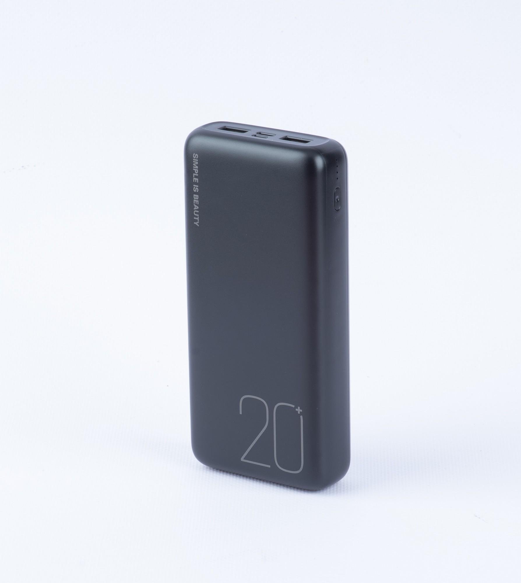 Повербанк XO PR183 Light Display 20000 mAh Black (364207443)
