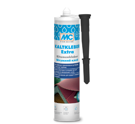Битумный клей для рубероида MC-Bauchemie Kaltkleber Extra 300 мл