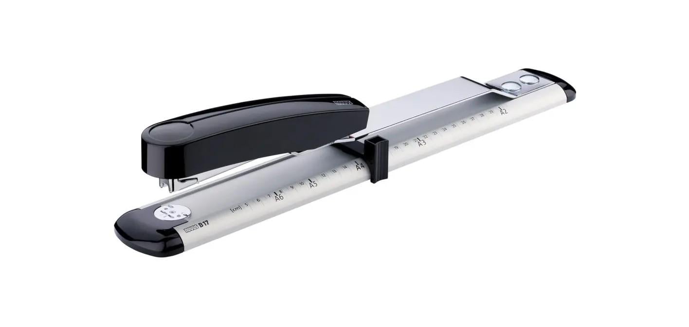 Степлер Novus скобы №24/6 26/6 до 40 л Серо-черный (020-1535)