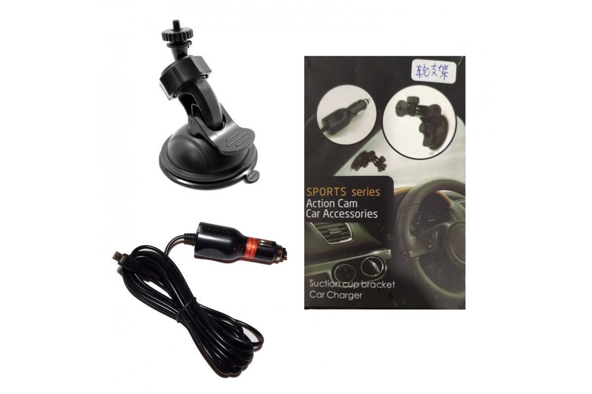 Держатель для экшн камеры + micro USB от 12 V - фото 3