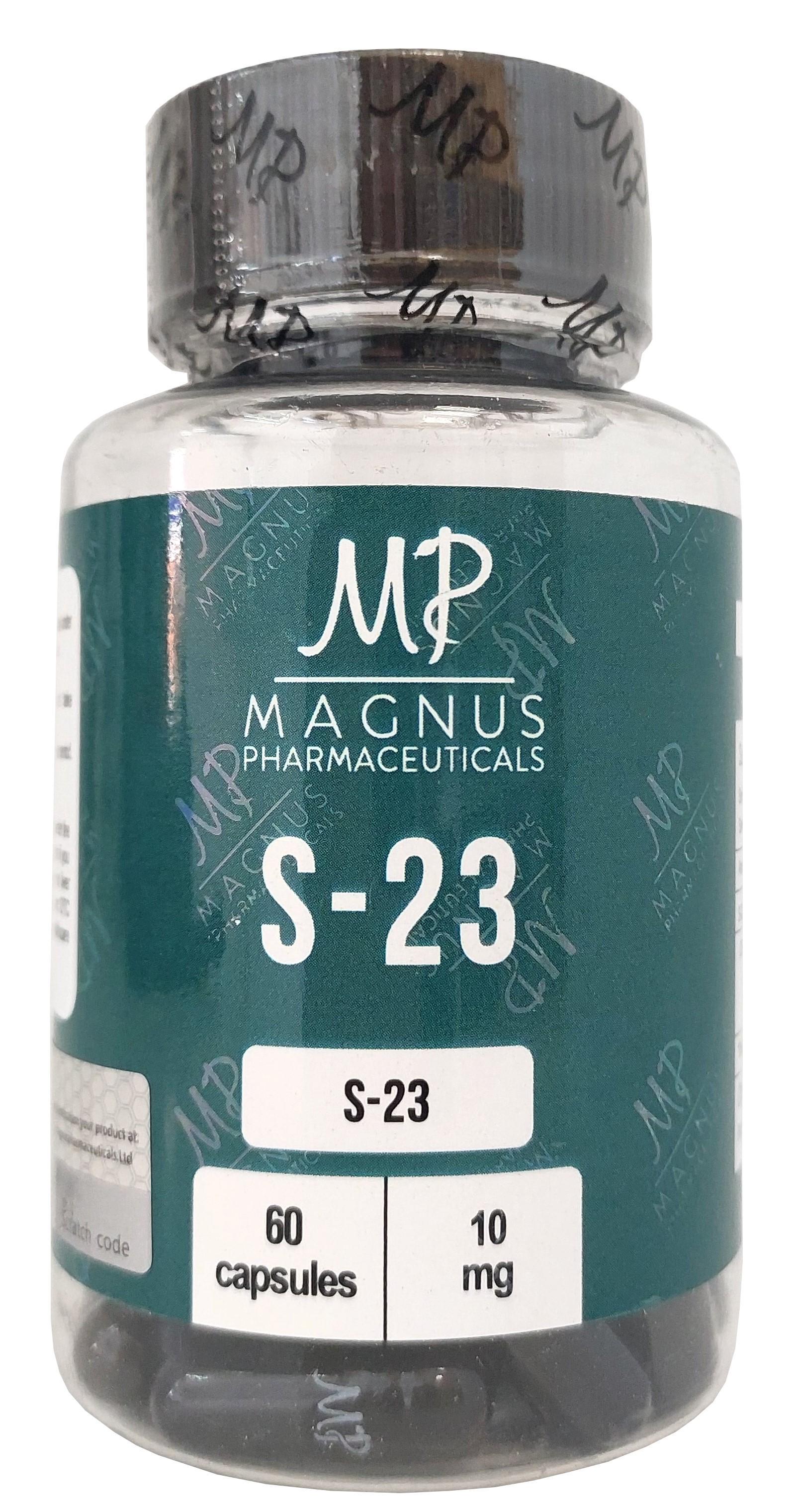 Бустер гормонов САРМ SARMs Magnus S-23 10 мг 60 капсул