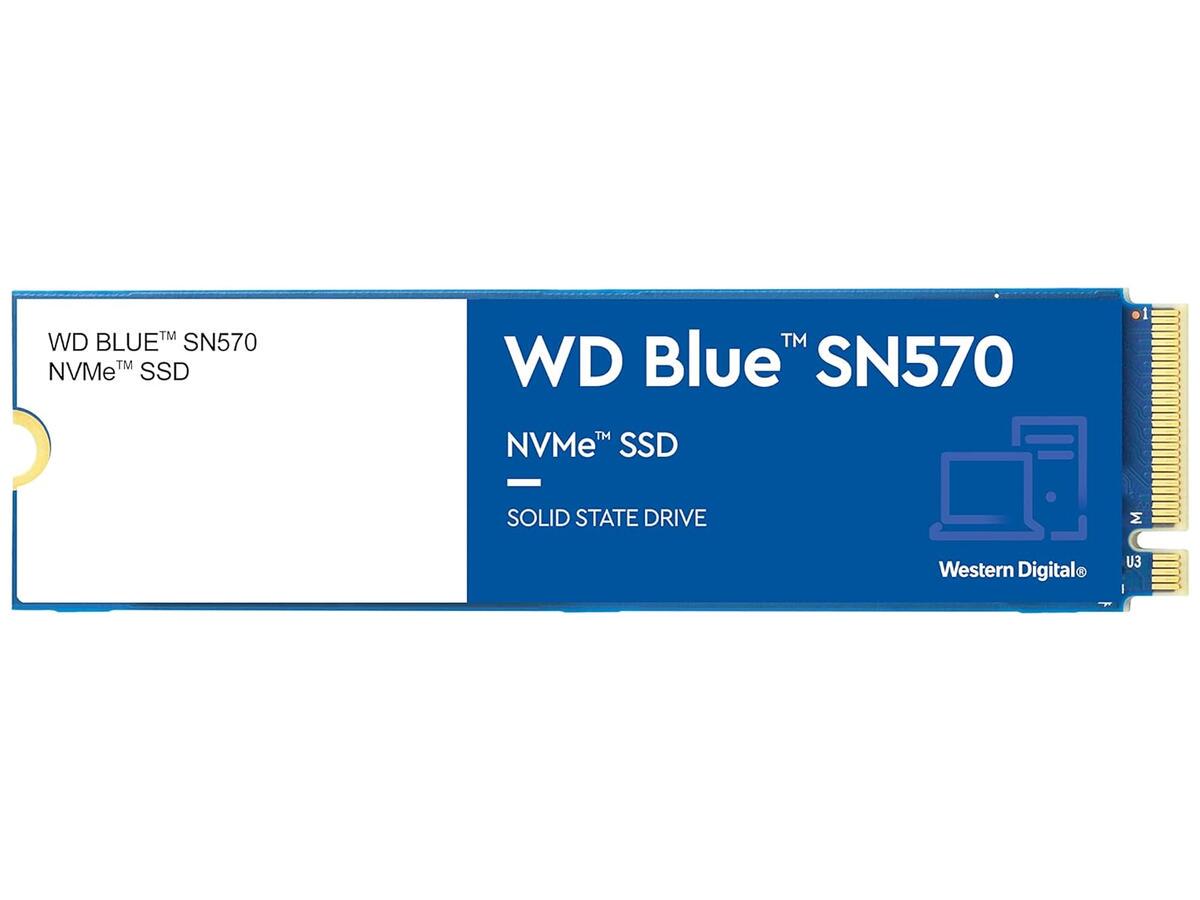 Накопичувач SSD WD M.2 SN570 2 Tb Blue (WDS200T3B0C) - фото 1