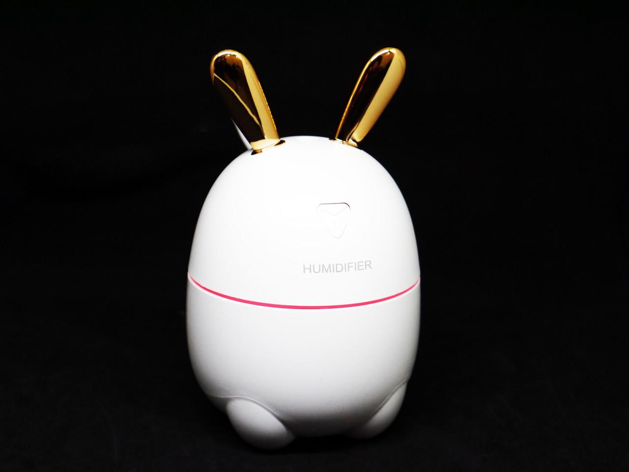 Увлажнитель воздуха Rias R808 Rabbit с RGB подстветкой 300 мл White (4_00507) - фото 3