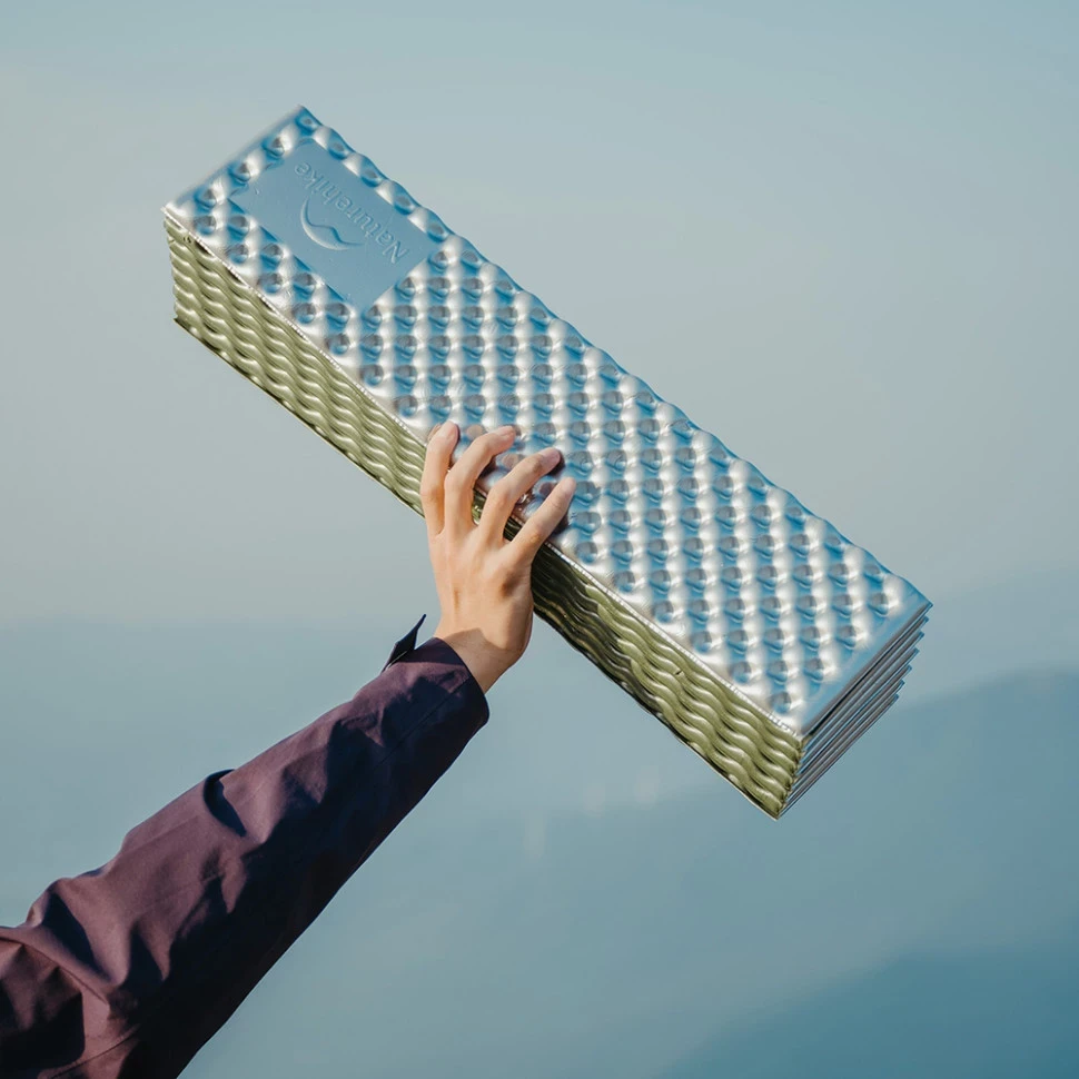 Каремат складной двойной IXPE Naturehike CNK2450WS044 алюминиевая пленка 200x120х1,8 см Синий (6927595791097) - фото 5 Каремат складной двойной IXPE Naturehike CNK2450WS044 алюминиевая пленка 200x120х1,8 см Синий (6927595791097) - фото 5