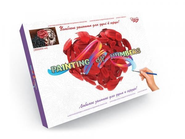 Картина по номерам Danko Toys №5 Конь 30х40 см (KpN-03-05) Картина по номерам Danko Toys №5 Конь 30х40 см (KpN-03-05)