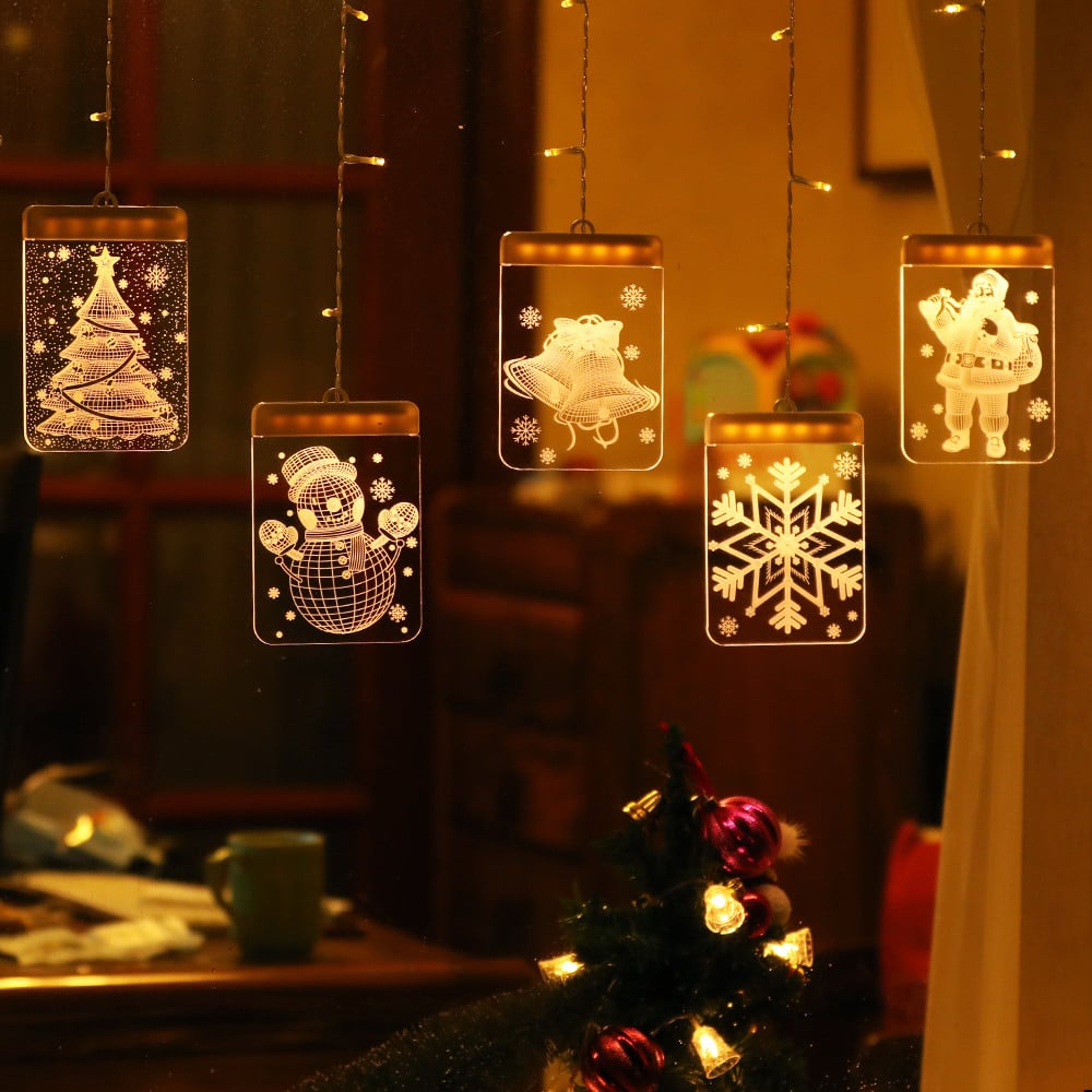 Гірлянда світлодіодна Ltl Казкові вогні 61 led 1,5 м завіса