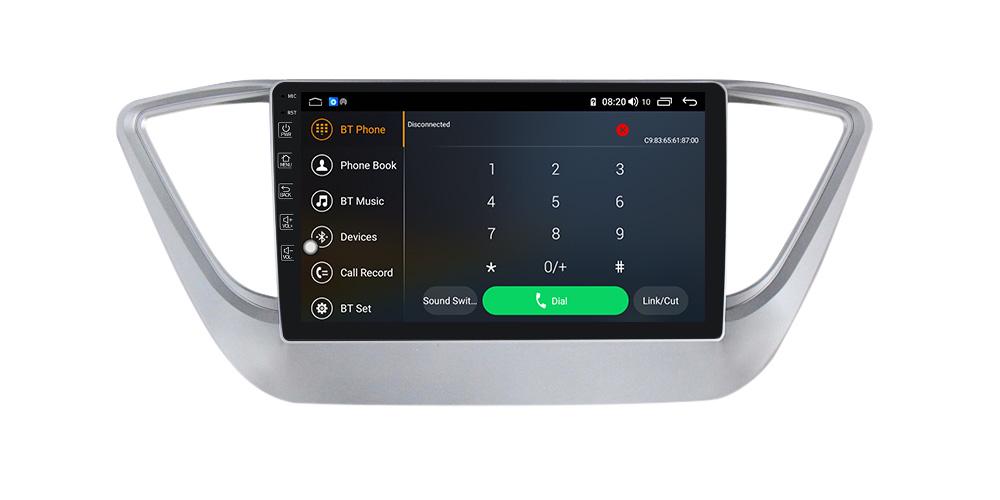 Автомагнитола штатная Torssen F9332 для Hyundai Accent 2017- г. 4G Carplay 3/32 GB 9" (21210424)