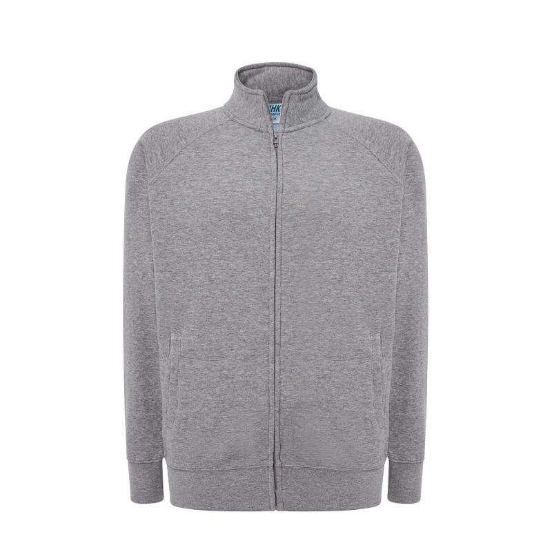 Світшот JHK FULL ZIP SWEATSHIRT XL Темно-серый меланж (GM) Світшот JHK FULL ZIP SWEATSHIRT XL Темно-серый меланж (GM)
