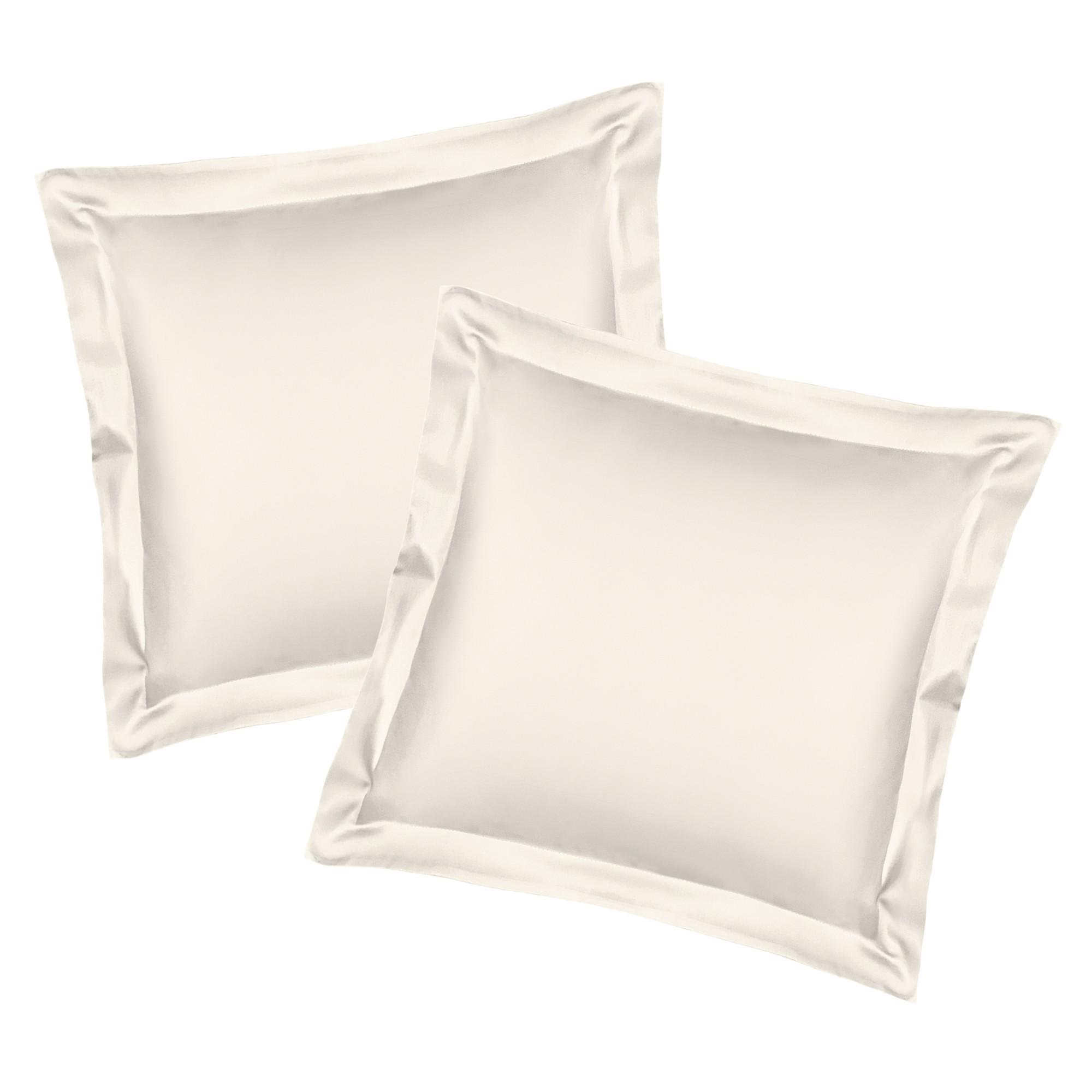 Наволочки оксфордські PAGOTI Minimal 70х70 см 2 шт. Молочний (8545939) - фото 1