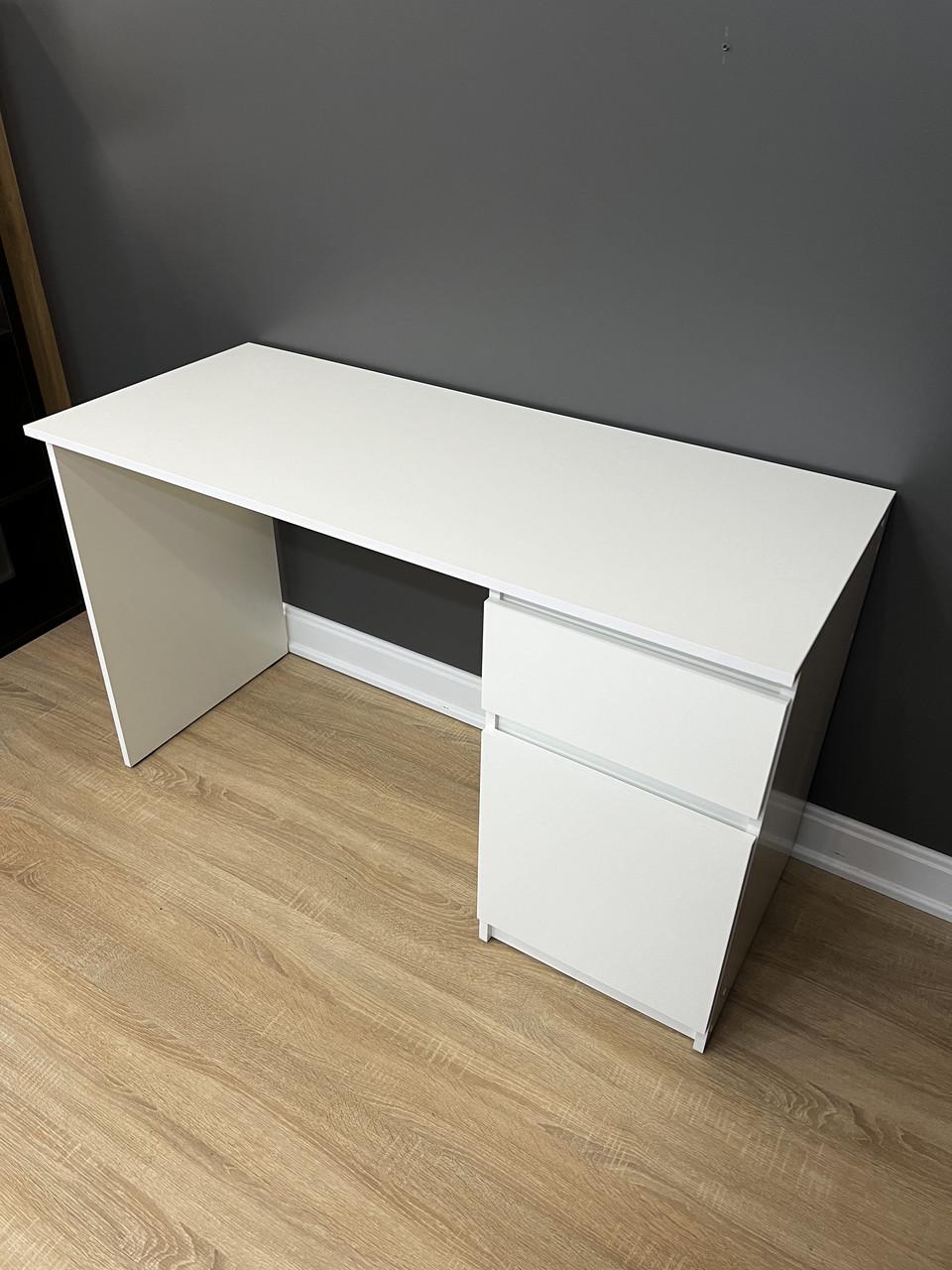 Стіл письмовий без ручок Лайт 1250х750х530 мм Білий - фото 7 Стіл письмовий без ручок Лайт 1250х750х530 мм Білий - фото 7