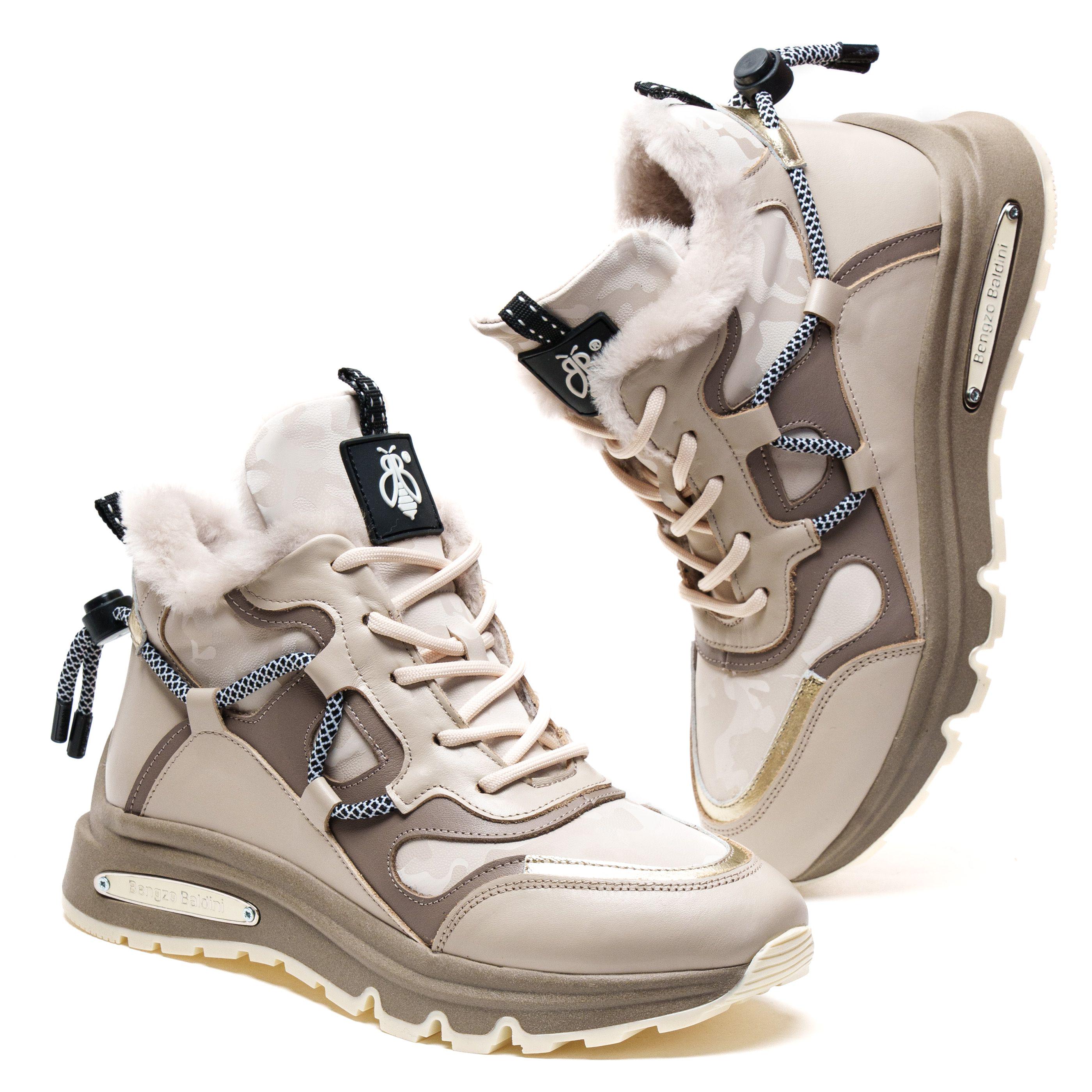 Кроссовки Bengzo Baldini 01272 р. 36 Бежевый (104361902) - фото 4 Кроссовки Bengzo Baldini 01272 р. 36 Бежевый (104361902) - фото 4