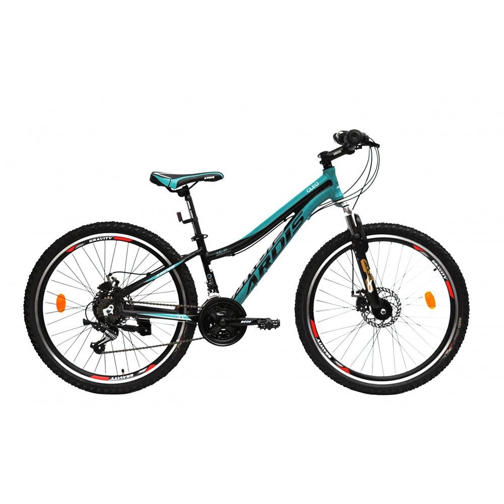 Велосипед Ardis Cleo 26" 2021 Черно-бирюзовый (ard-0146-Ч-17) - фото 1 Велосипед Ardis Cleo 26" 2021 Черно-бирюзовый (ard-0146-Ч-17) - фото 1