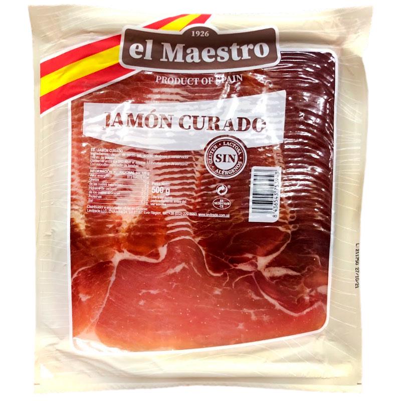 Хамон El Maestro Jamon Curado 500 г (2526105549)