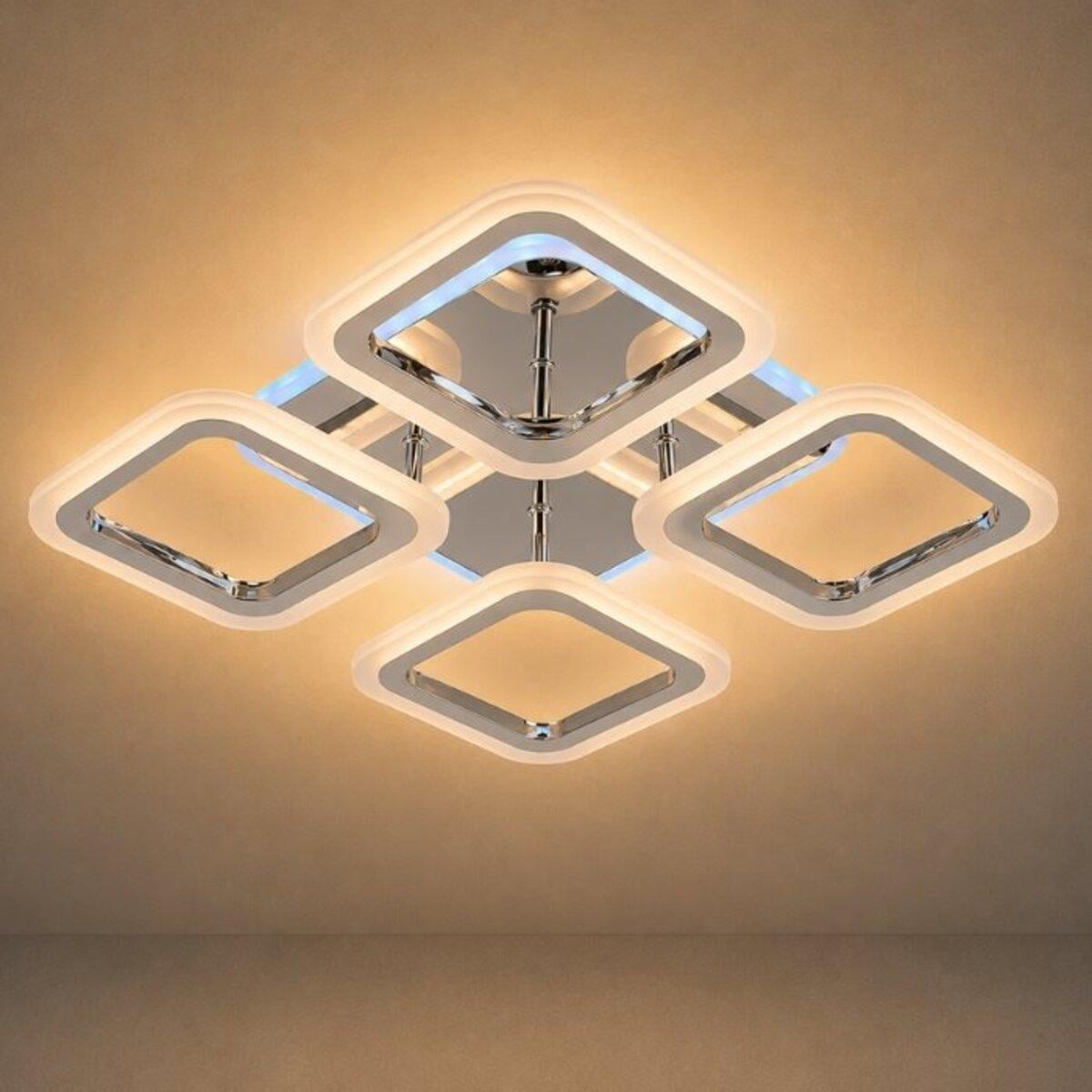 Люстра Valeso LI8822/4B CR RGB LED 64W+8W Хром (3120078504) Люстра Valeso LI8822/4B CR RGB LED 64W+8W Хром (3120078504)