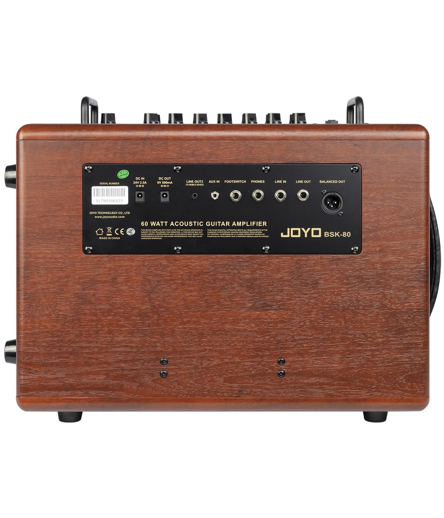 Комбопідсилювач для акустичної гітари Joyo BSK-80 80W 1x10" 1x3" (128304) - фото 5