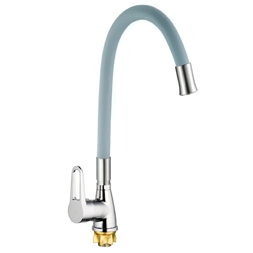 Смеситель для кухни MIXXUS SOP4-045 Reflector однорычажный Серый (OL-MI6489)