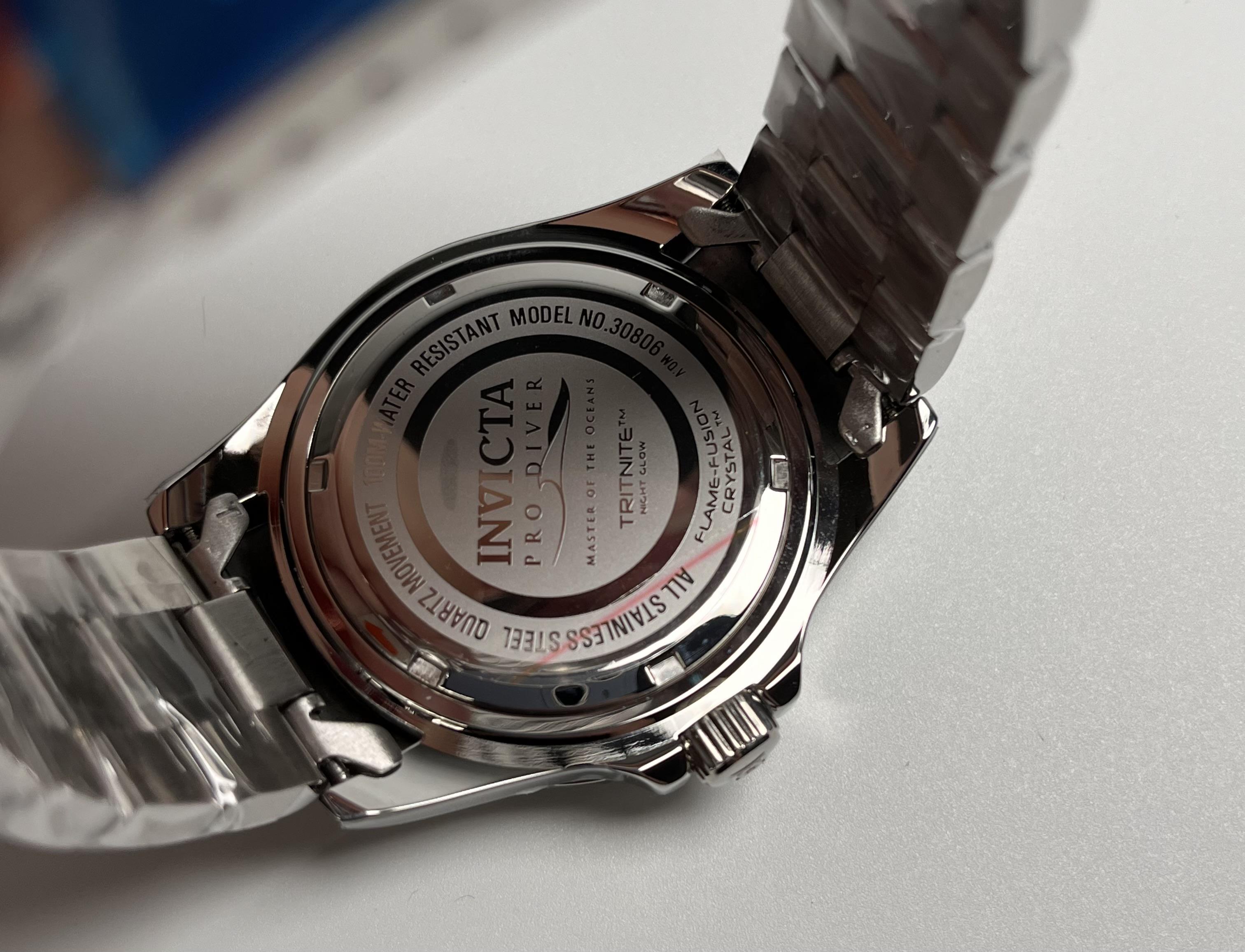 Наручний годинник чоловічий Invicta 30806 (23802025) - фото 7 Наручний годинник чоловічий Invicta 30806 (23802025) - фото 7