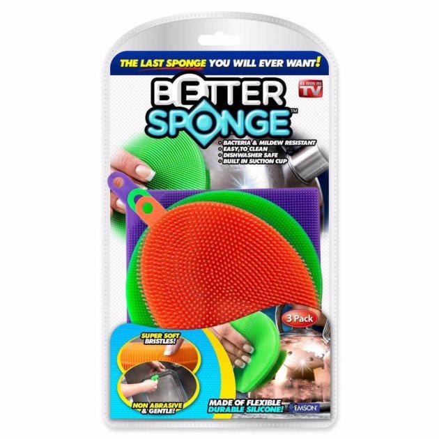 Набор щеток-губок Better Sponge 3 шт. (801324)