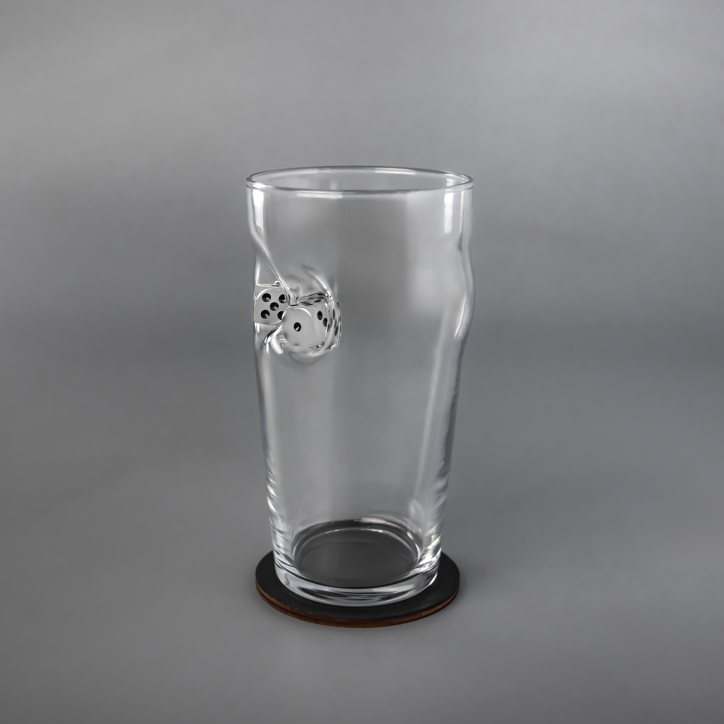 Бокал для пива с кубиком VSKLO 500 мл (25901274) - фото 3 Бокал для пива с кубиком VSKLO 500 мл (25901274) - фото 3