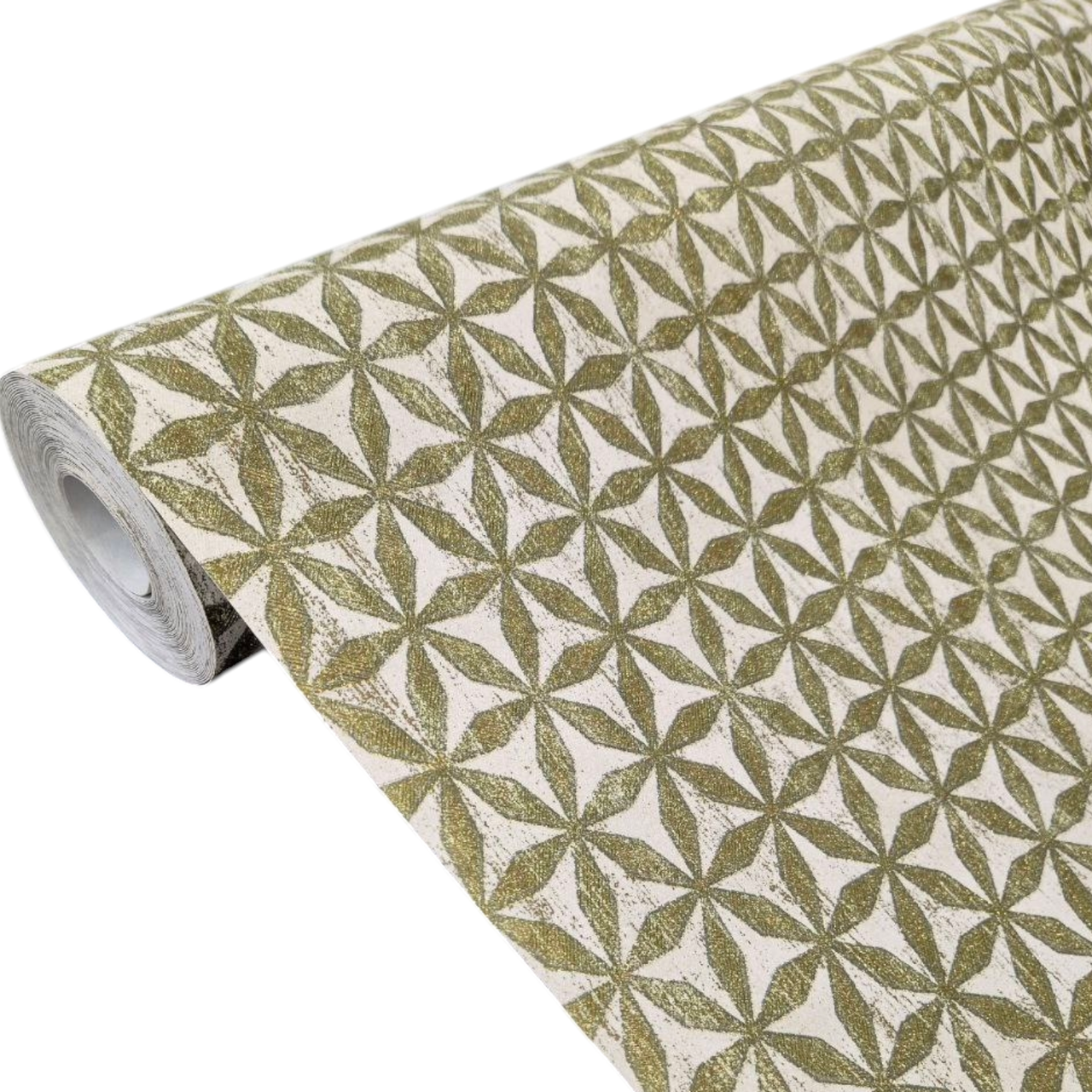 Обои виниловые Marburg Узор 10,05x1,06 м Бежевый с золотистым (58928)