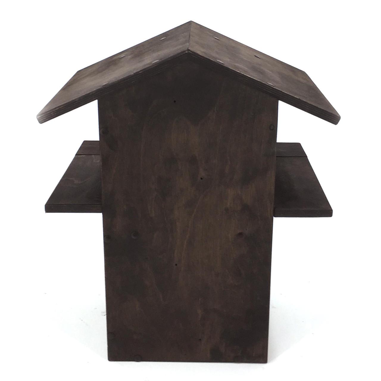 Будиночок для білок з дерева Манджур Венге (ДДБ-000812) - фото 4