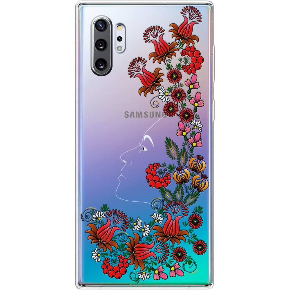 Чохол Boxface Samsung N975 Galaxy Note 10 Plus 3D Ukrainian Muse Прозорий силікон (37686-bk64-37686)
