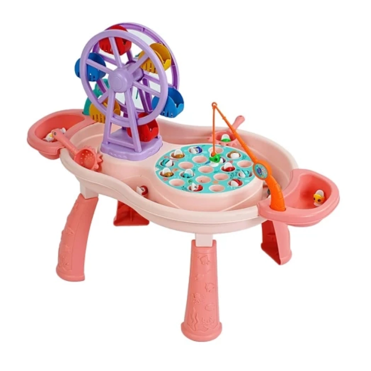 Детский игровой комплект Рыбалка в пруду с 2 удочками и аксессуарами (29198533)