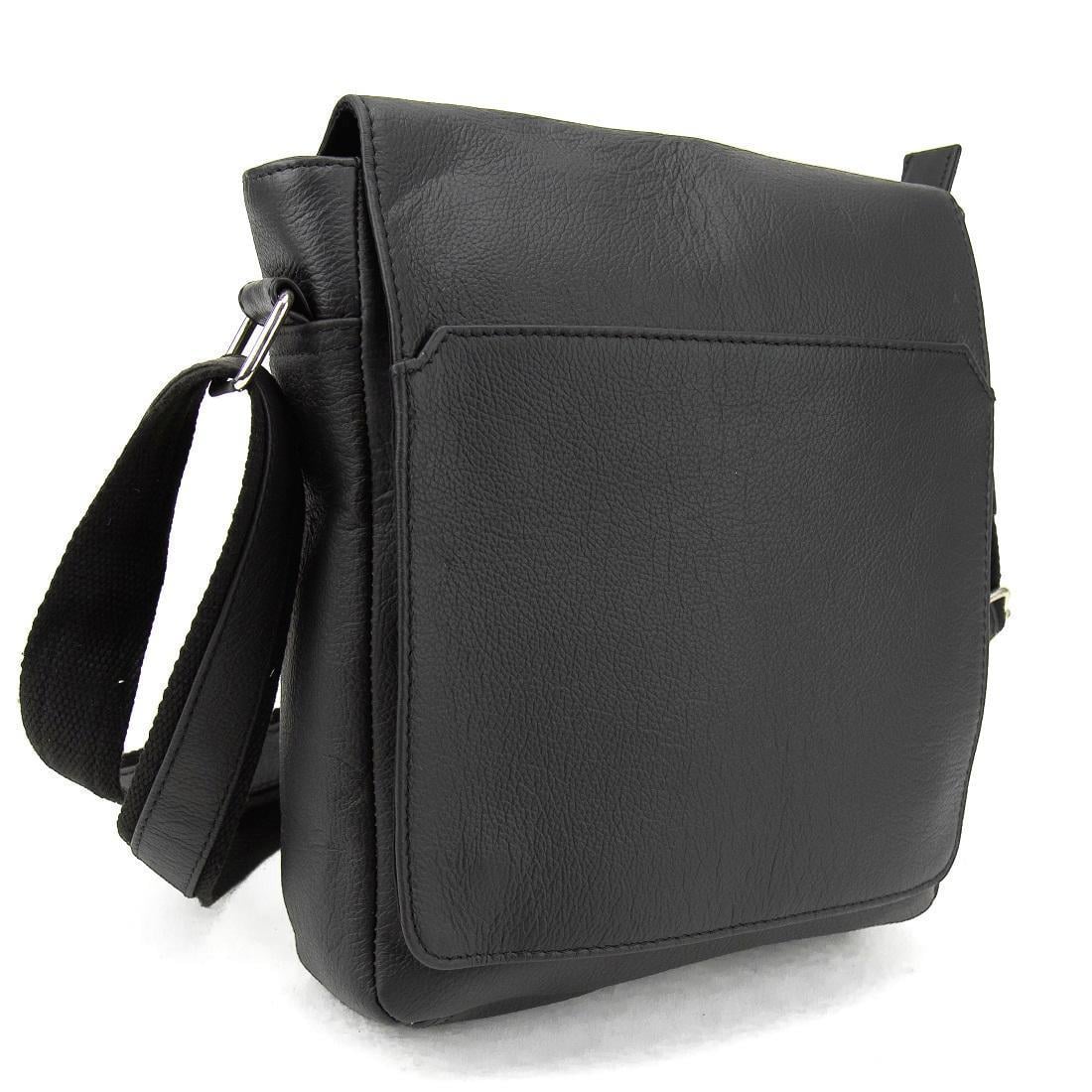 Мужская сумка кожаная Tavinchi AJ-TV-105A с клапаном Черный (2656558910) Мужская сумка кожаная Tavinchi AJ-TV-105A с клапаном Черный (2656558910)