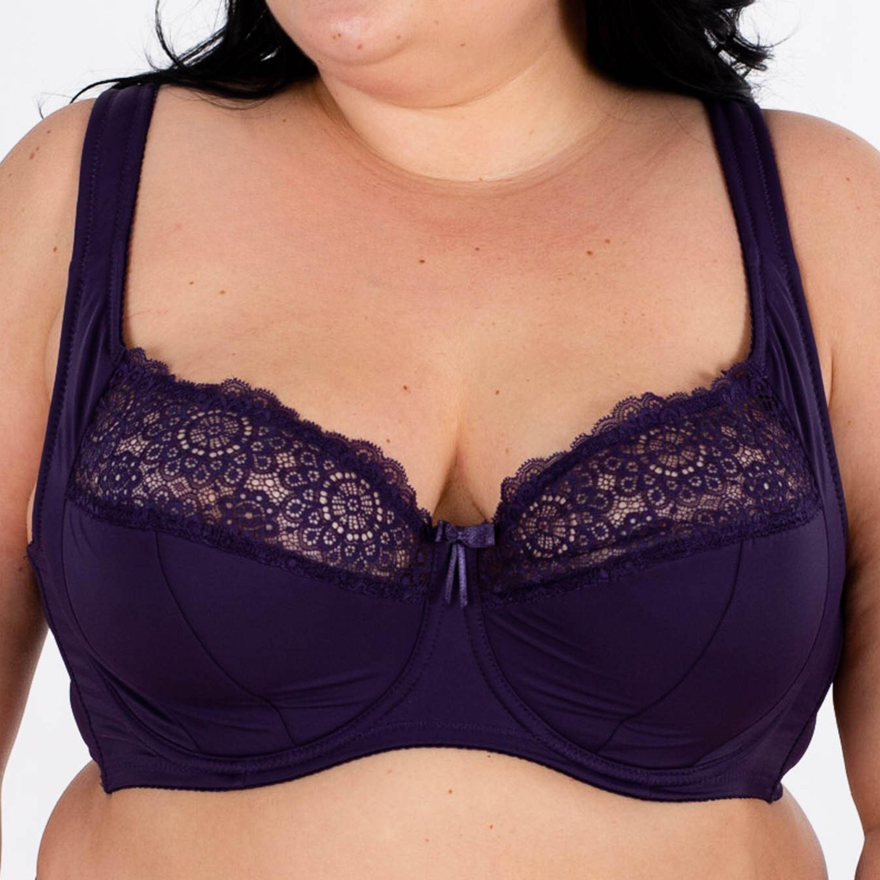 Бюстгальтер з кісточками Diorella напівпоролон 90H Фіолетовий (5018)