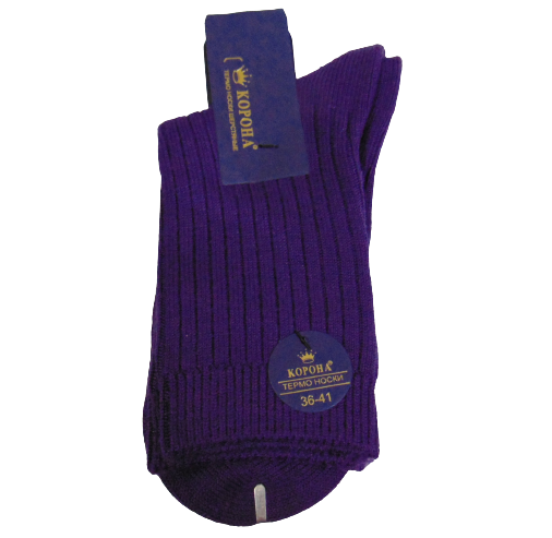 Термоноски шерстяные Корона 2518-14-1 р. 36-41 Фиолетовый (1910390940) Термоноски шерстяные Корона 2518-14-1 р. 36-41 Фиолетовый (1910390940)