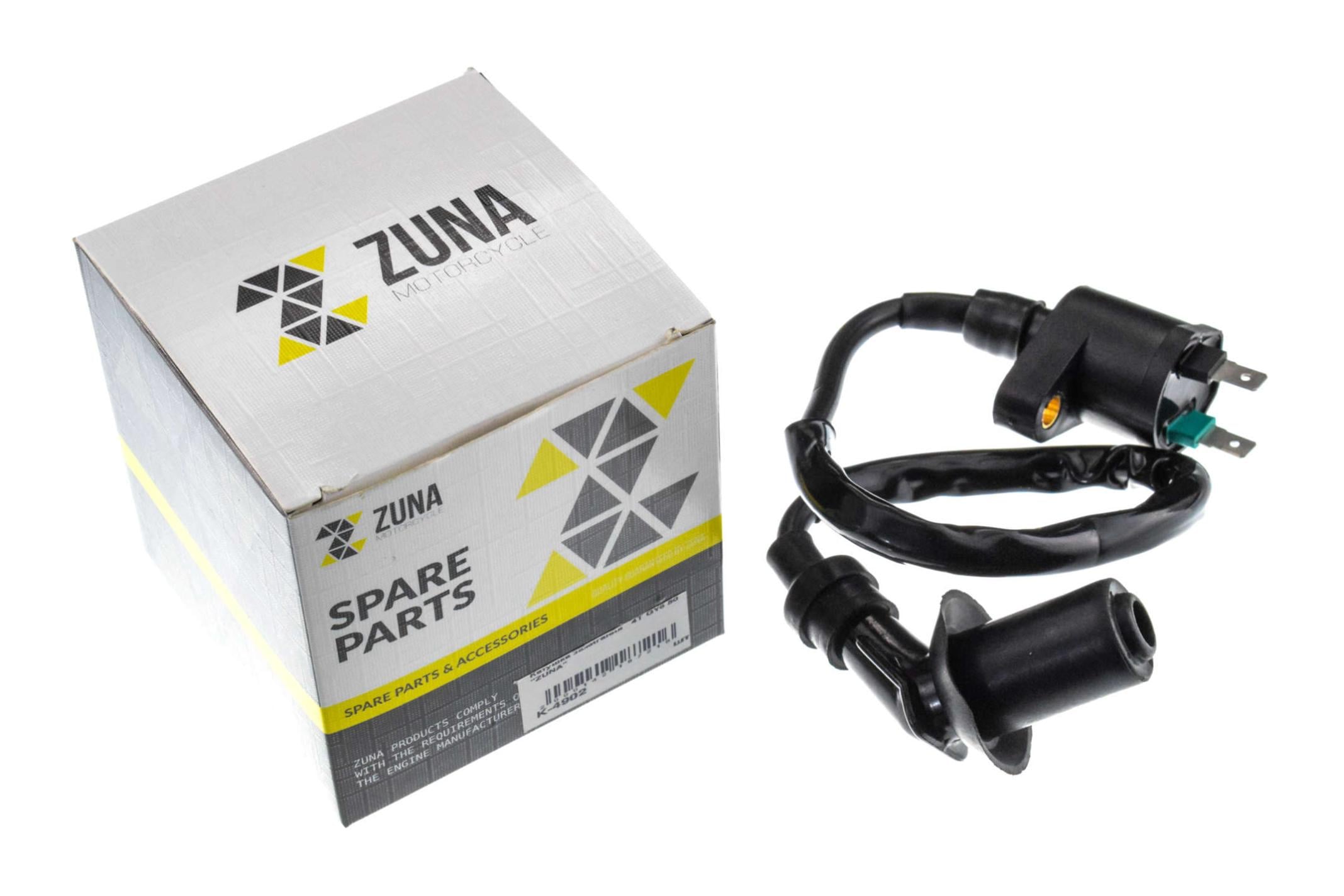 Котушка запалювання ZUNA для 4T GY6 50-150/Honda DIO (K-4902)