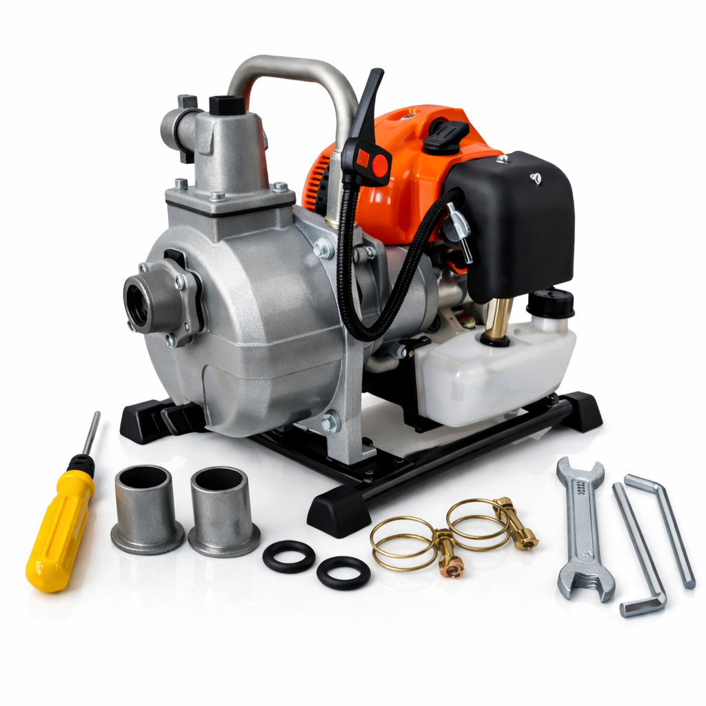 Мотопомпа бензиновая Ondragon OD9160 350 л/мин 1" 5,2 л.с.